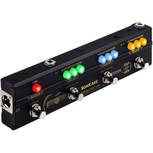 Sonicake - Sonic Wood Acoustic Guitar Pedal - SonicBar (QCE-50) - Gsus4