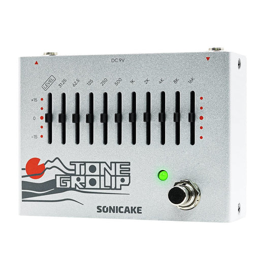 Sonicake - Tone Group Analog 10 Band EQ - Dual Guitar Pedal (QDS-01) - Gsus4