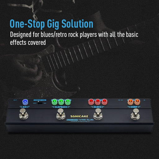 Sonicake - Twiggy Blues Pedal - SonicBar (QCE-20) - Gsus4