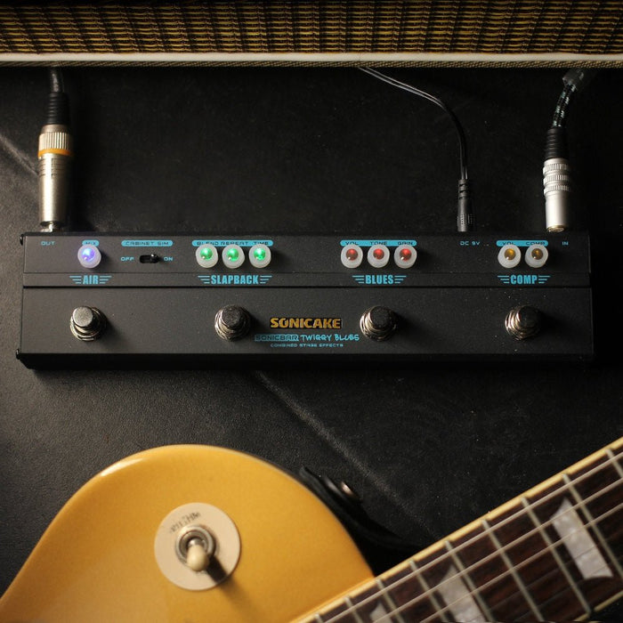 Sonicake - Twiggy Blues Pedal - SonicBar (QCE-20) - Gsus4