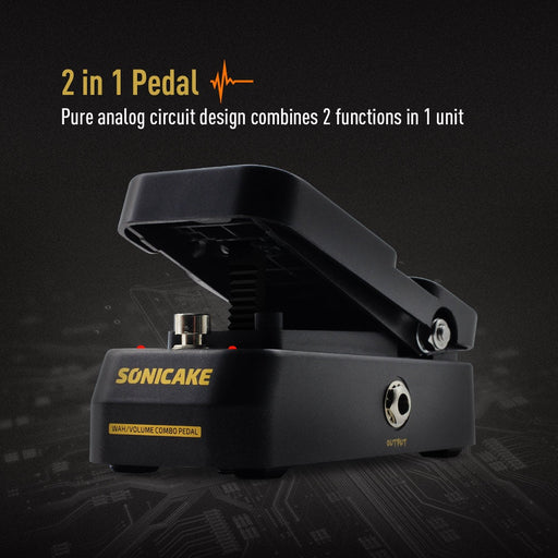 Sonicake - VolWah - Volume / Expression Guitar Pedal (QEP-01) - Gsus4
