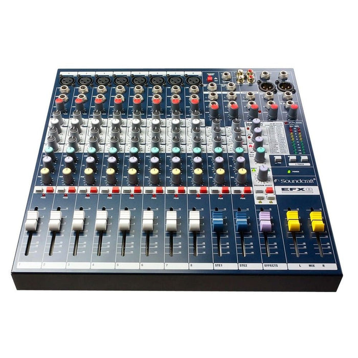 Soundcraft EFX8 8 Channel High - Performance Lexicon Effects Mixer (SCF-E535000000) - Gsus4