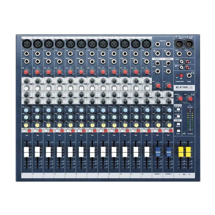Soundcraft EPM12 12 Channel High - Performance Analog Mixer (SCF-RW5736) - Gsus4