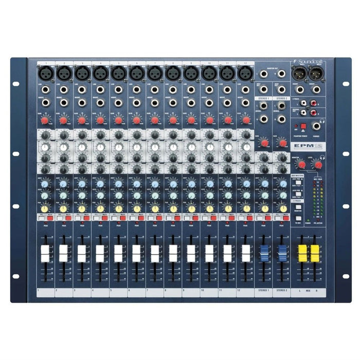 Soundcraft EPM12 12 Channel High - Performance Analog Mixer (SCF-RW5736) - Gsus4