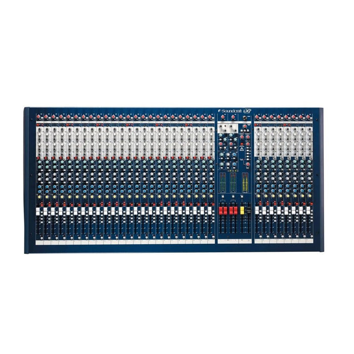 Soundcraft LX7ii 7 - Bus 32 Channel Professional Mixing Console - 32+4/4/3 (SCF-RW5676) - Gsus4