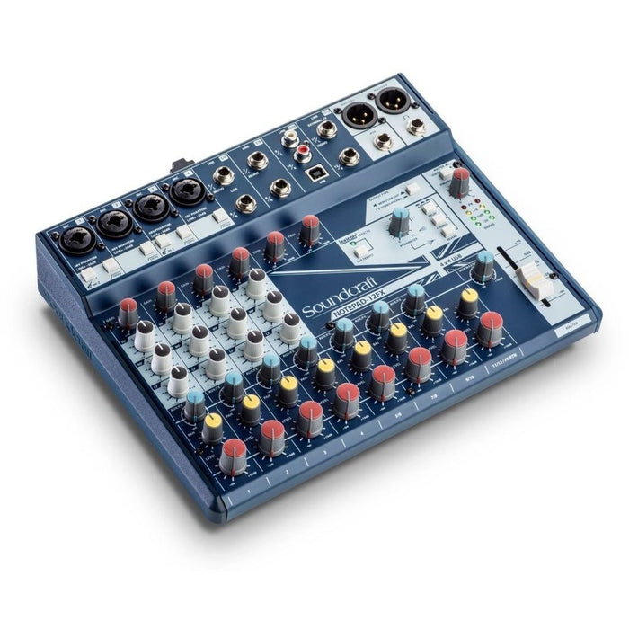 Soundcraft Notepad - 12FX Mixing Console with USB I/O and Lexicon Effects (SCF-5085985) - Gsus4