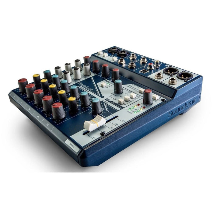 Soundcraft Notepad - 8FX Mixing Console with USB I/O and Lexicon Effects (SCF-5085984) - Gsus4