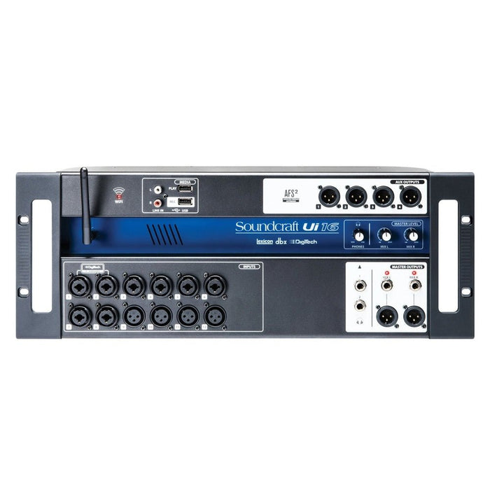 Soundcraft Ui16 16 - Channel Digital Mixer with Wireless Control (SCF-5056221) - Gsus4
