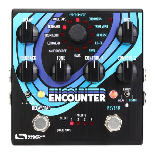 Source Audio | ENCOUNTER | Ambient Stereo Delay & Reverb Pedal (SA - ENCOUNTER) - Gsus4