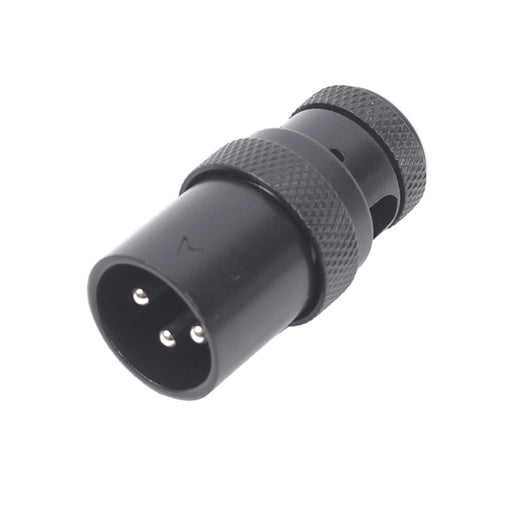 SquarePlug | Low Profile XLR Right Angle | Black | Male | SPXA - MBK (Each) (SPXA-MBK) - Gsus4