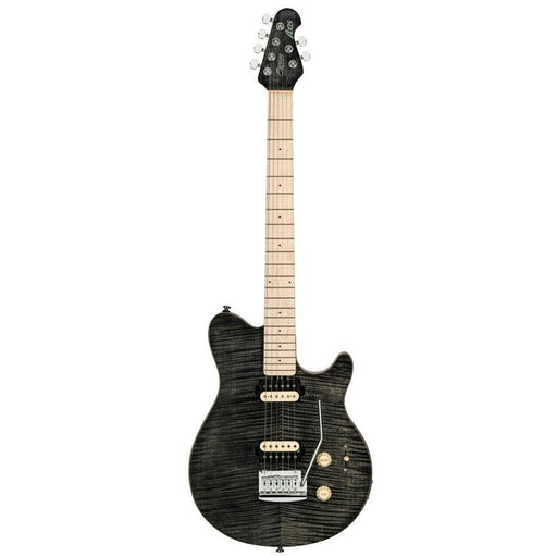 Sterling Axis HH AX3FM - Trans Black / Flame Maple Top (AX3FM-TBK-M1) - Gsus4