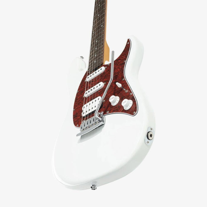 Sterling by Music Man CT30CHSS-OWH-L1 Cutlass Classic HSS Electric Guitar - Olympic White (CT30CHSS-OWH-L1) - Gsus4