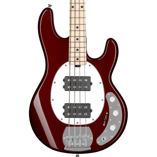 Sterling by Music Man RAY4HH-CAR-M1 SUB Ray4 HH Electric Bass - Candy Apple Red (RAY4HH-CAR-M1) - Gsus4