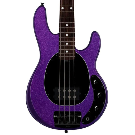 Sterling by Music Man RAYSS4-PSK-R2 StingRay Short Scale Electric Bass - Purple Sparkle (RAYSS4-PSK-R2) - Gsus4