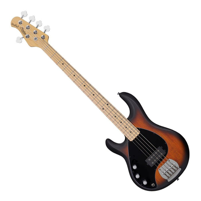 Sterling Ray 5 Left Hand - Vintage Sunburst - Maple Neck (RAY5LH-VSBS-M1) - Gsus4