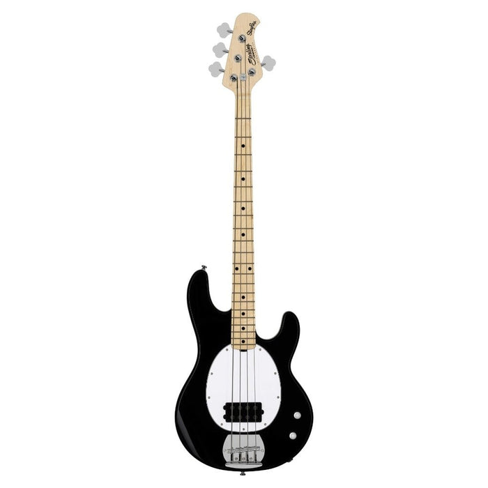Sterling StingRay RAY2 Bass Guitar - Black with Maple Neck (RAY2-BK-M1) - Gsus4