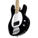 Sterling StingRay RAY2 Bass Guitar - Black with Maple Neck (RAY2-BK-M1) - Gsus4