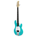 Sterling StingRay RAY2 Bass Guitar - Electric Blue with Amaranth Neck (RAY2-ELB-A1) - Gsus4