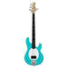 Sterling StingRay RAY2 Bass Guitar - Electric Blue with Amaranth Neck (RAY2-ELB-A1) - Gsus4