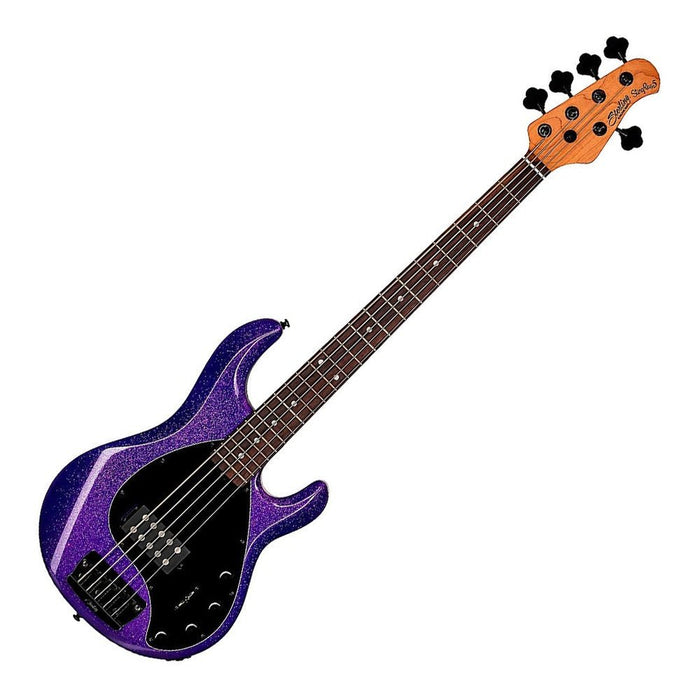 Sterling StingRay RAY35 - Purple Sparkle - Rosewood Fretboard (RAY35-PSK-R2) - Gsus4