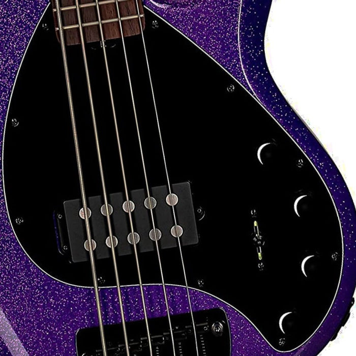 Sterling StingRay RAY35 - Purple Sparkle - Rosewood Fretboard (RAY35-PSK-R2) - Gsus4