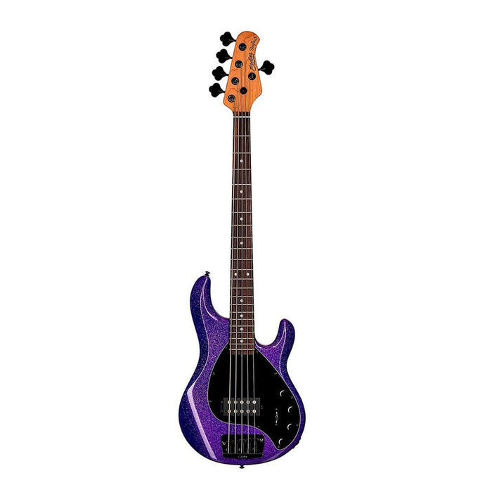 Sterling StingRay RAY35 - Purple Sparkle - Rosewood Fretboard (RAY35-PSK-R2) - Gsus4