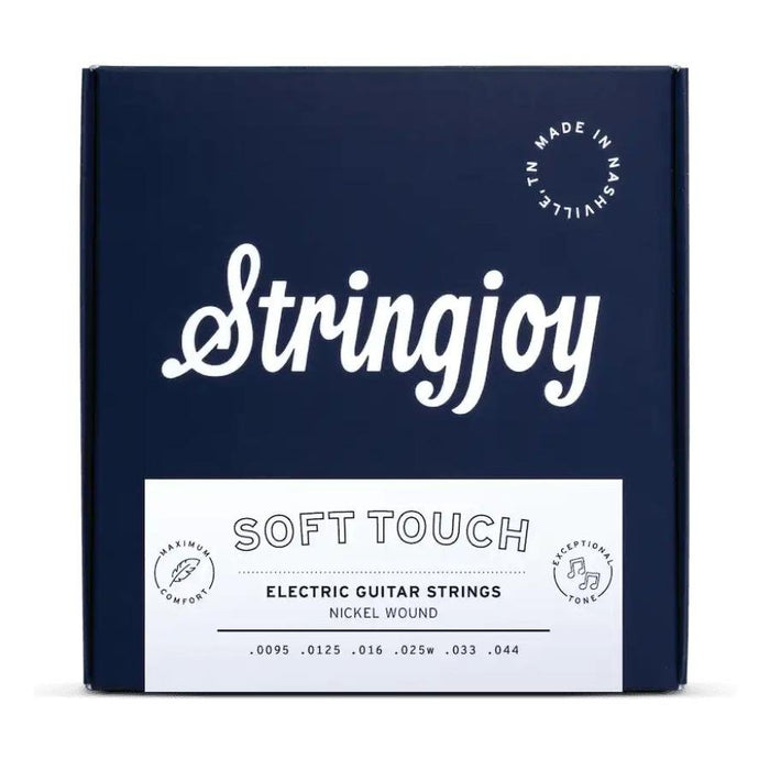 Stringjoy | Soft Touch | Light Tension & Heavy on Tone | 9.5 - 44 Nickel Wound | Electric Guitar (SJ-NW09544SF) - Gsus4