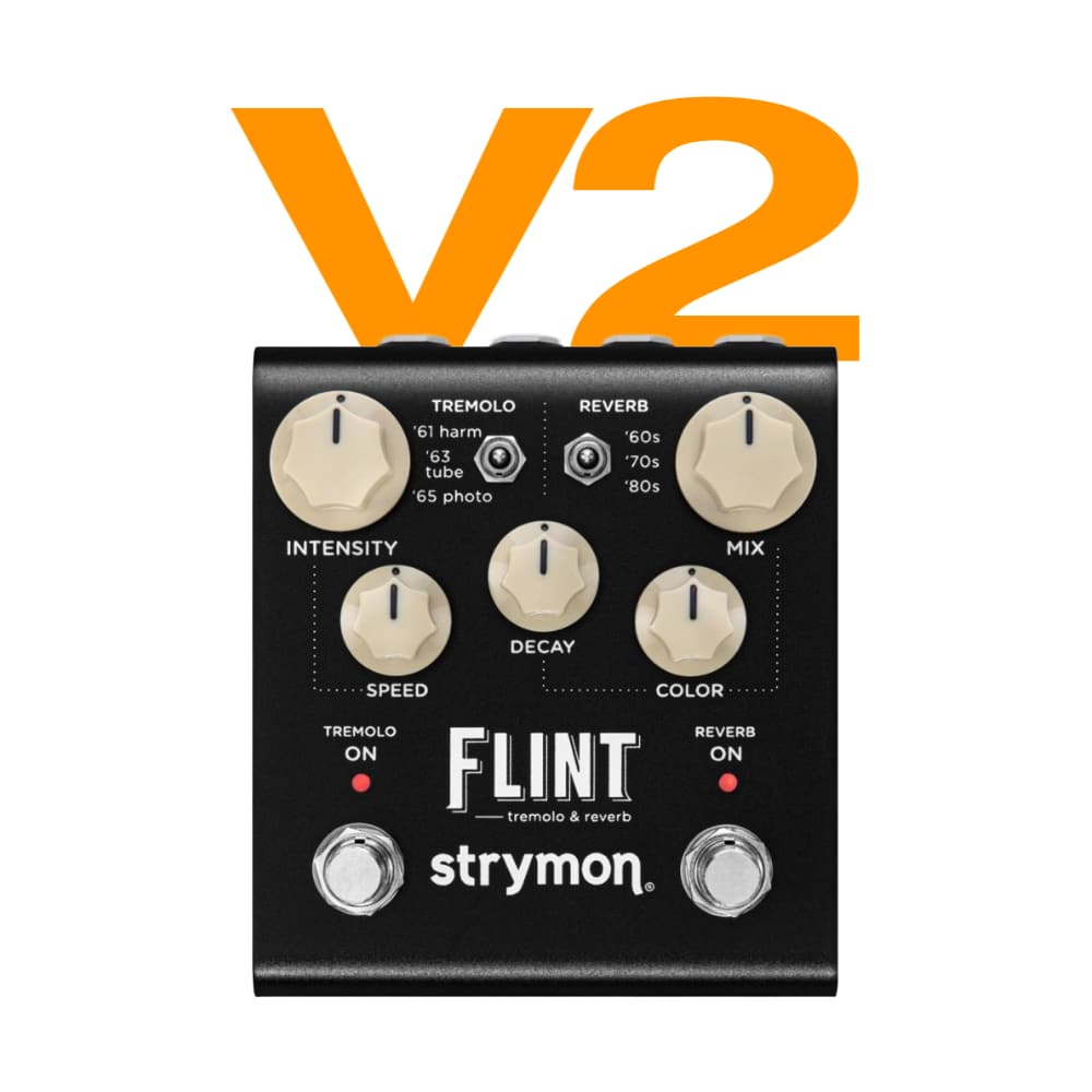 Strymon | FLINT V2 | Tremolo & Reverb | w/ Analogue JFET & ARM DSP