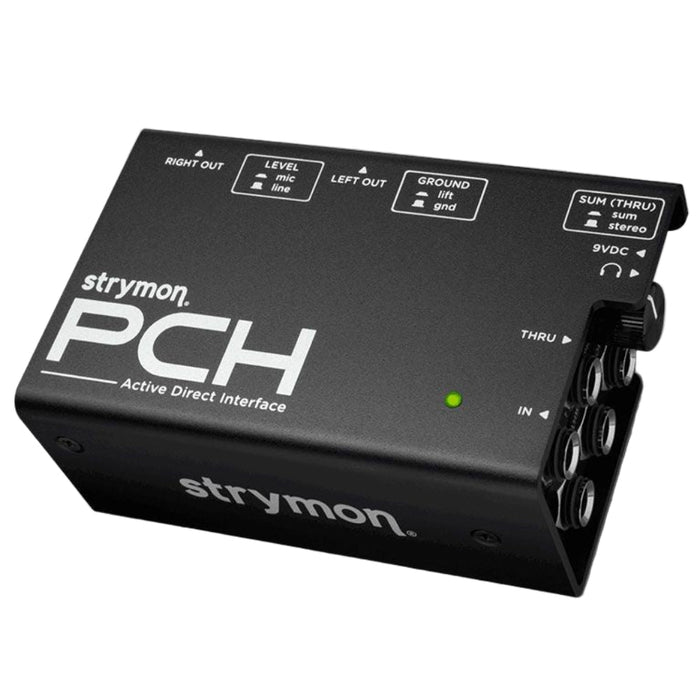 Strymon | PCH | Stereo DI & Line Isolator | Direct Interface w/ Headphone Amplifier (SN-PCH) - Gsus4