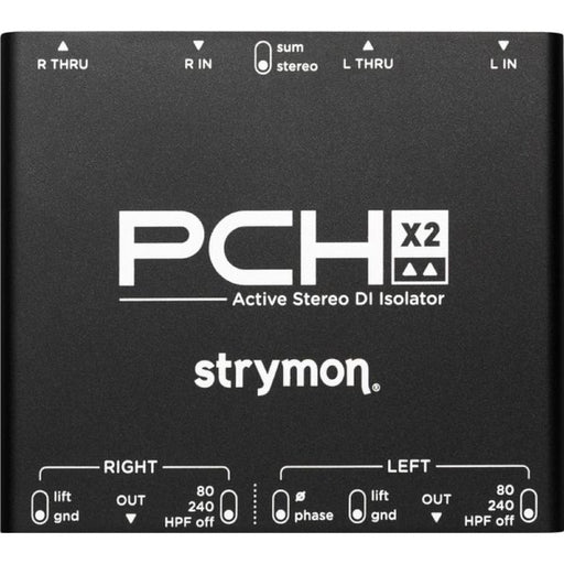 Strymon | PCH X2 | Stereo Active DI - Box | w/ Built - in High Pass Filter, Phase Control & Summing (SN-PCH-X2) - Gsus4