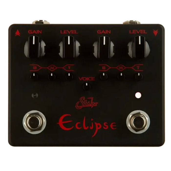 Suhr Eclipse Black Edition Dual Overdrive/Distortion Pedal (720110) - Gsus4