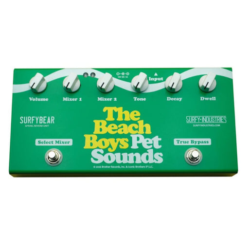 Surfy Industries | SurfyBear Beach Boys Pet Sounds | Analog Spring Reverb | PRE - ORDER (Ships in May 2026) (Surfy-BeachBoysPetSound) - Gsus4