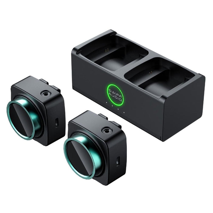 SWIFF Audio | WX510 | Battery Powered Wireless Dual In - Ear Monitor System | 1x Transmitter & 2x Receiver (WX510) - Gsus4