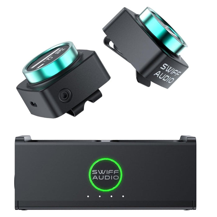 SWIFF Audio | WX510 | Battery Powered Wireless Dual In - Ear Monitor System | 1x Transmitter & 2x Receiver (WX510) - Gsus4