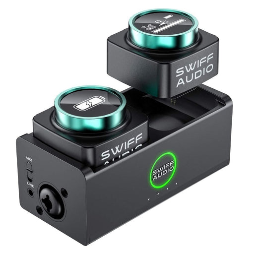 SWIFF Audio | WX510 | Battery Powered Wireless Dual In - Ear Monitor System | 1x Transmitter & 2x Receiver (WX510) - Gsus4