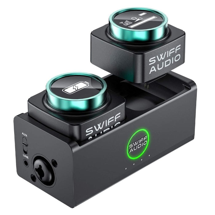 SWIFF Audio | WX510 | Battery Powered Wireless Dual In - Ear Monitor System | 1x Transmitter & 2x Receiver (WX510) - Gsus4