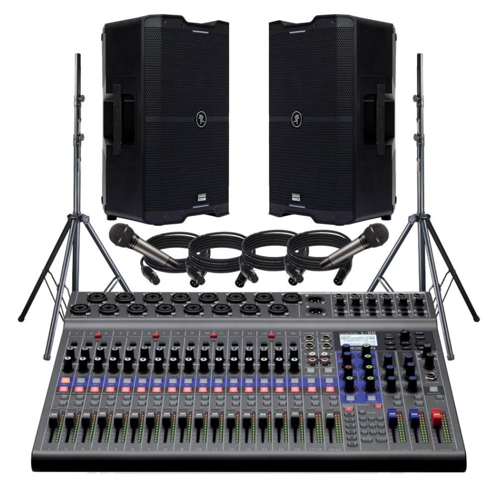 Sydney PA Hire Live Music Band Pack Mackie Per Night Gsus4