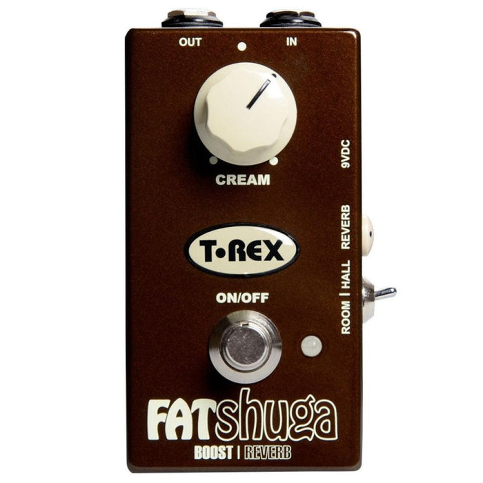 T - Rex | FAT Shuga | 2 - In - 1 Boost & Reverb Pedal (TR10178) - Gsus4
