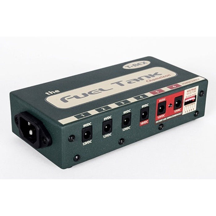T - Rex | Fuel Tank Chameleon | Universal Pedal Power Supply | 6x High Current Output w/ Built - In IEC Port (TR10334) - Gsus4