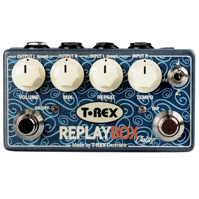 T - Rex | Replay Box Delay | True Stereo Delay w/ Tap Tempo (TR10090) - Gsus4