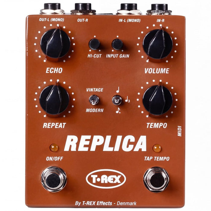 T - Rex | Replica Delay | True Stereo Tap Delay w/ MIDI | The Original Collection (TR10010) - Gsus4