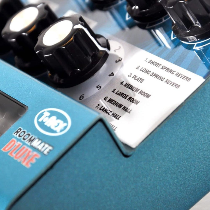 T - Rex | RoomMate D'Luxe | 12AX7 Tube Driven Reverb Pedal | PRE - ORDER (TR10230) - Gsus4