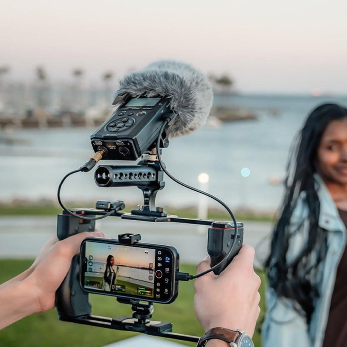 Tascam | DR - 40XP | 4 - Channel 32 - Bit Float Handheld Recorder w/ USB - C Audio Interface (TA-DR-40XP) - Gsus4