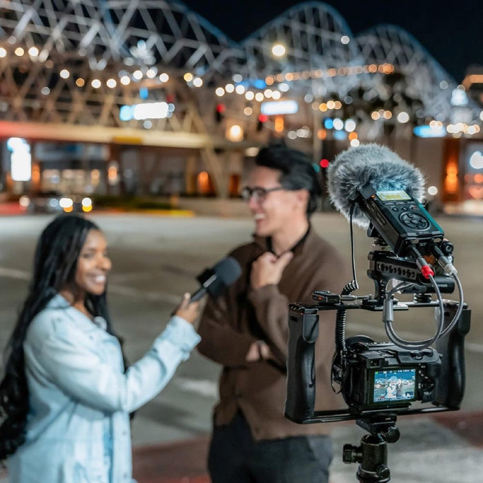 Tascam | DR - 40XP | 4 - Channel 32 - Bit Float Handheld Recorder w/ USB - C Audio Interface (TA-DR-40XP) - Gsus4
