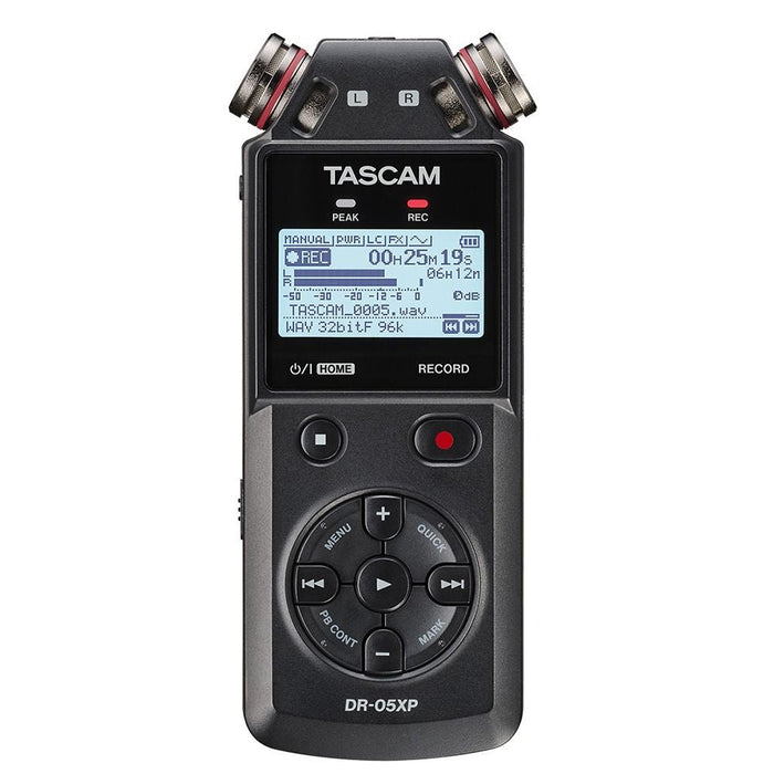 Tascam DR05XP 2 - Channel 32 - Bit Float Handheld Recorder w/ USB - C Audio Interface (TA-DR-05XP) - Gsus4