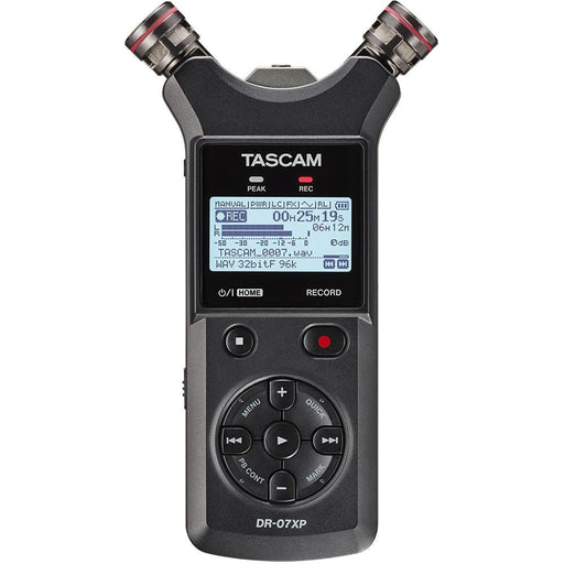 Tascam DR07XP 2 - Channel 32 - Bit Floar Handheld Recorder w/ USB - C Audio Interface (TA-DR-07XP) - Gsus4