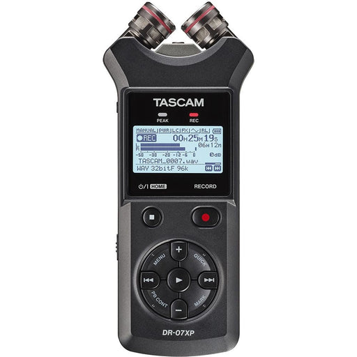 Tascam DR07XP 2 - Channel 32 - Bit Floar Handheld Recorder w/ USB - C Audio Interface (TA-DR-07XP) - Gsus4