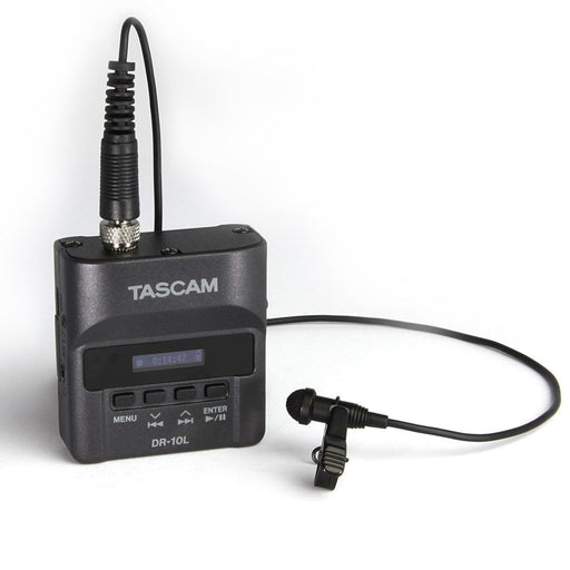Tascam DR10L Micro Linear Recorder w/ Lavalier Mic (TA-DR-10L) - Gsus4