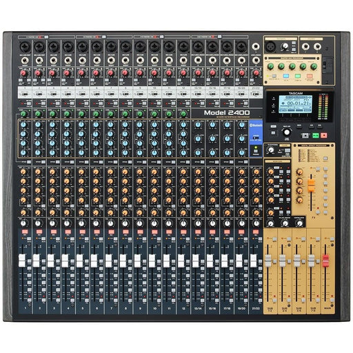 Tascam Model 2400 24 - Track Flagship Analog Recording Console & Live Mixer (TA-MODEL-2400) - Gsus4