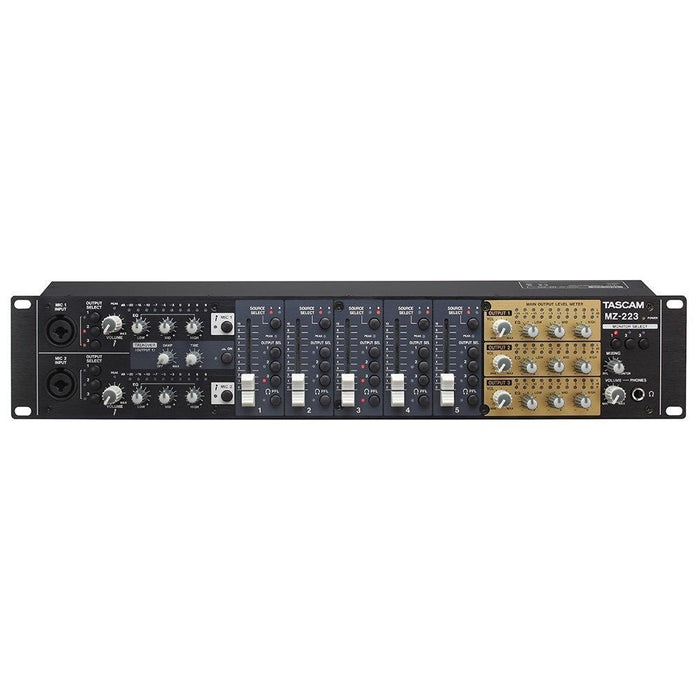 Tascam MZ223 Audio Zone Mixer w/ 3 Zone Outputs (TA-MZ-223) - Gsus4